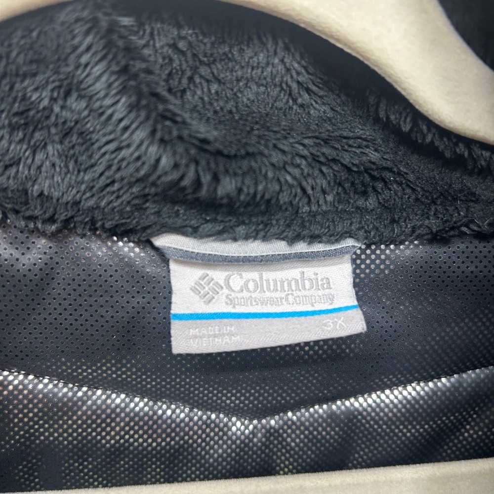Columbia Omni-Heat Puffer Vest Womens Black Full Zip Quilted Longline 3x - Picture 2 of 10
